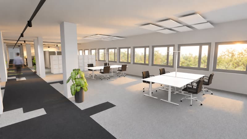 Visualisierung Büro