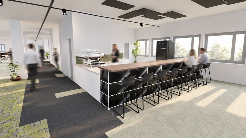Visualisierung Büro