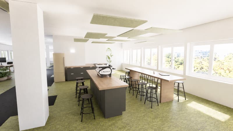 Visualisierung Büro