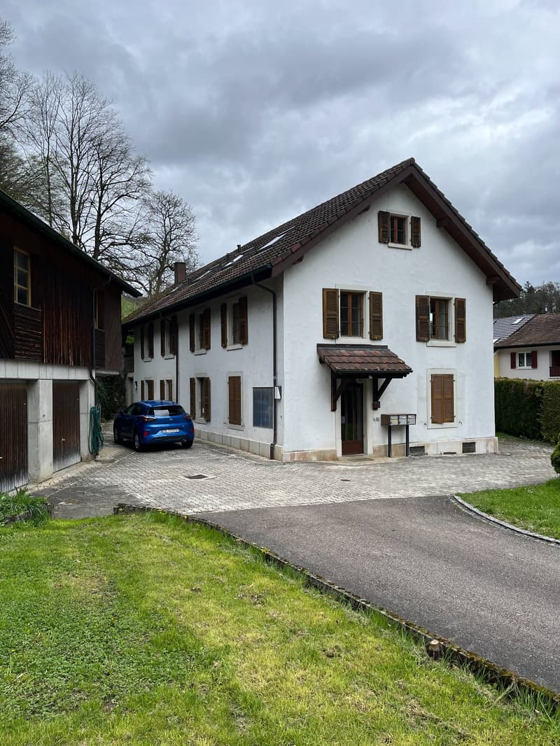 3.5 Zimmer-Wohnung mit Garage und Sitzplatz in Liesberg (1)