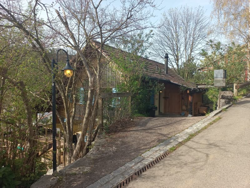 Zwei Familienhaus an idylischer Lage auf 2.5 Aren Bauland. (2)