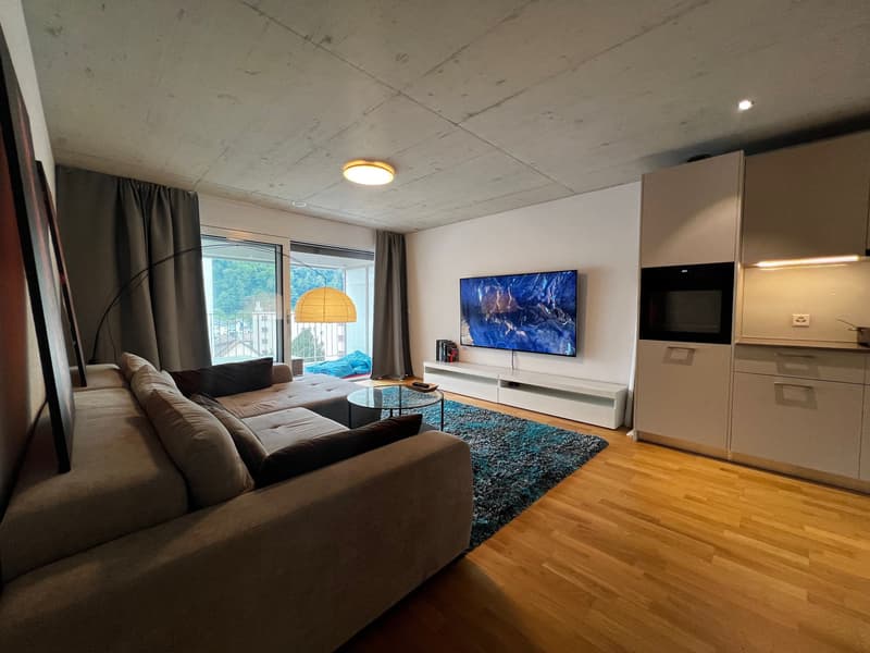 Moderne und hochwertige 3.5-Zimmer-Wohnung möbliert oder tei (1)