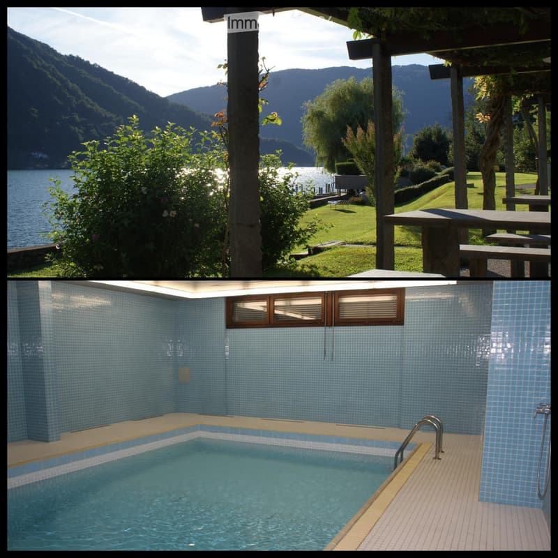 Appartement 2 pièces avec vue sur le lac à Maroggia (2)