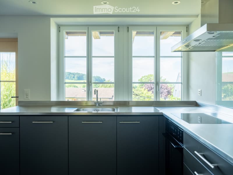 New modern 2.5 room apartment with charm in a farmhouse on the ground floor (5)