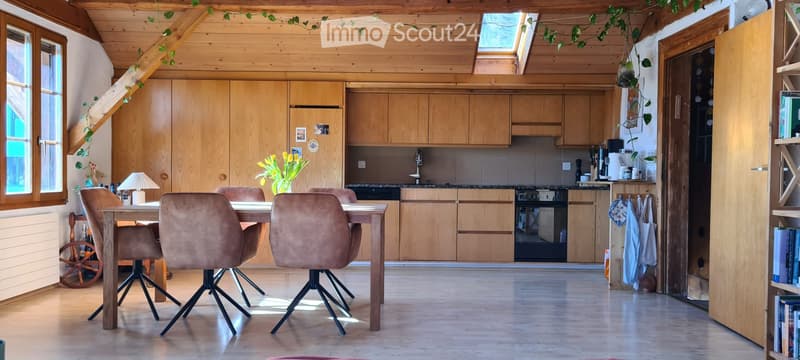 Appartement en mansarde charmant (en sous-location) avec bonheur de poules (2)