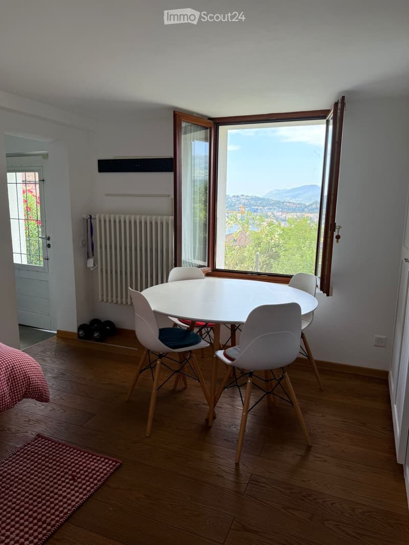 Monolocale + cuisine et salle de bain complètement meublés. (3)