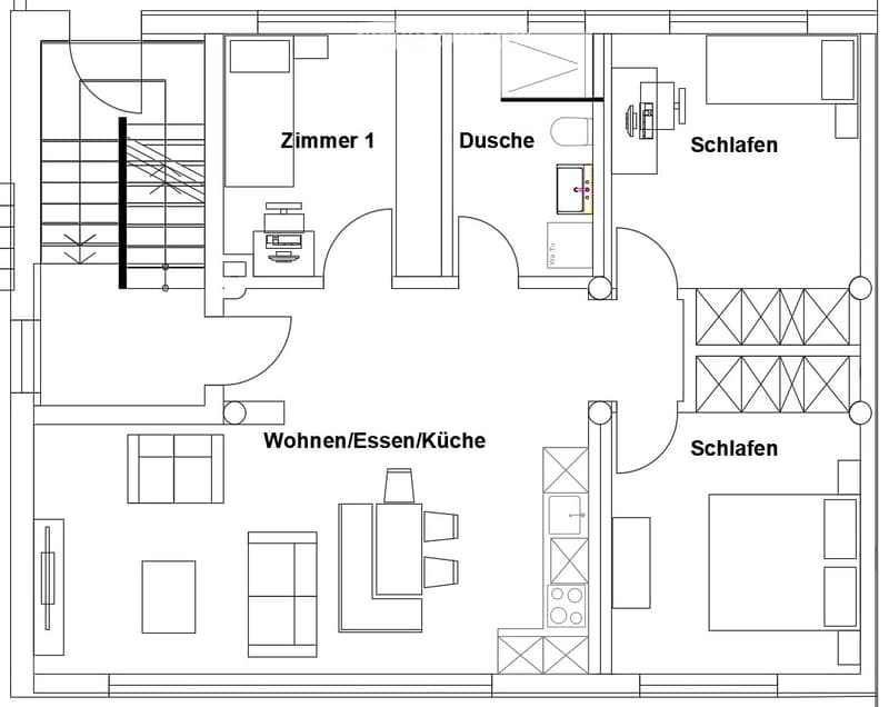 Charming & Modern 4.5-Room Apartment in Buchs (5)