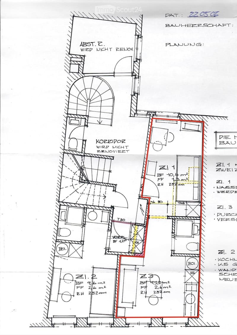 2 Bedroom Apartment No. 2 with Shower, WC (2)