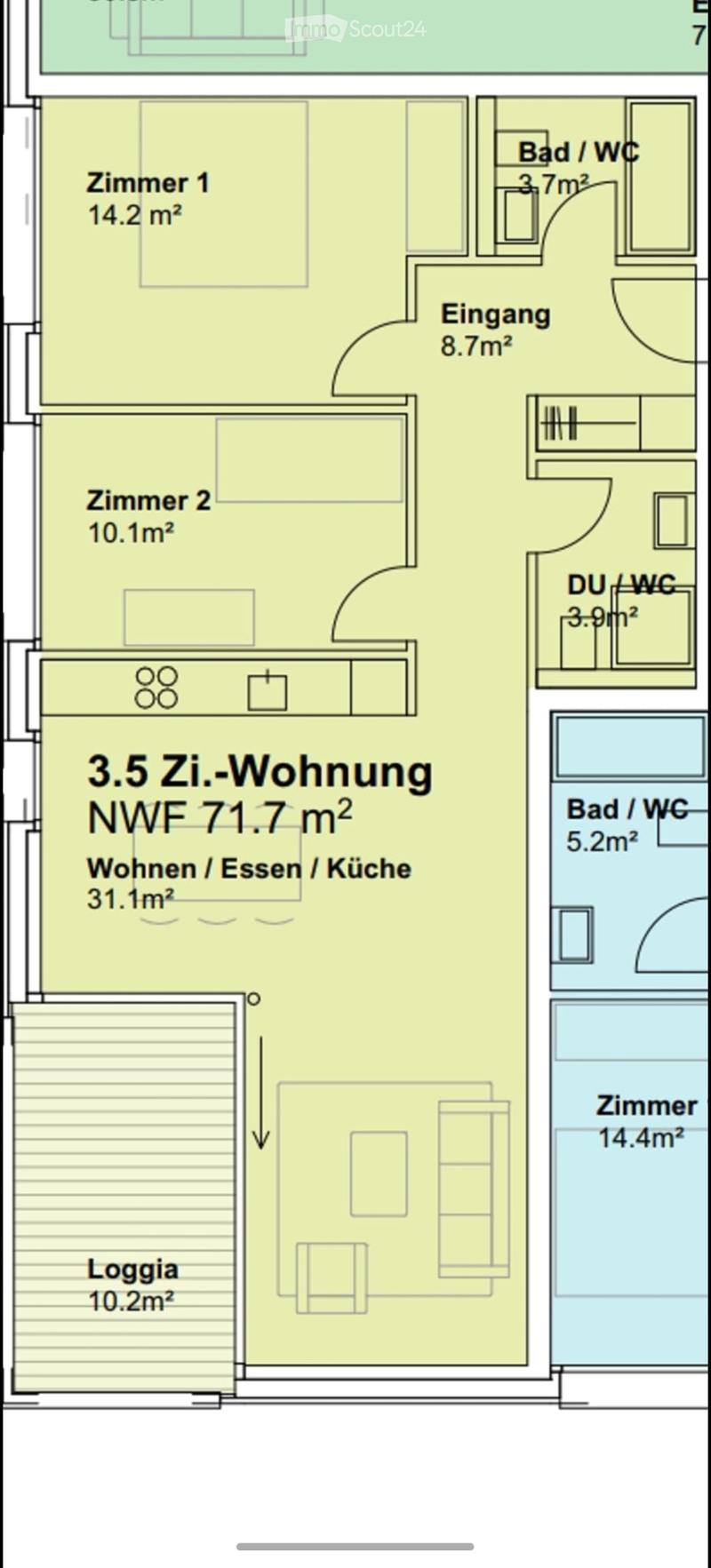 3.5 room apartment (5)