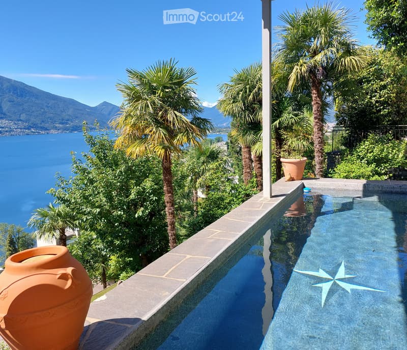 Villa mit traumhafter Seesicht - Villa con bella vista lago (5)