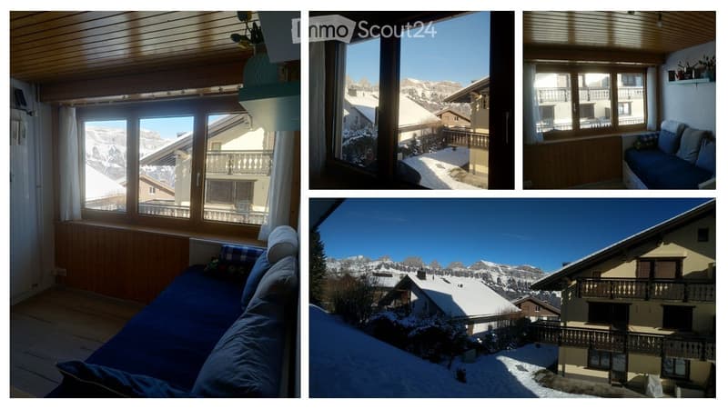 Ski-in/Ski-out : Studio à Tannenbodenalp, Flumserberg (4)