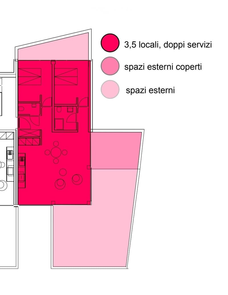 Vendesi moderno 3.5 locali - vista lago (5)