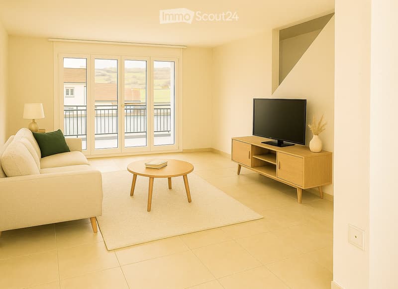Maisonette in a central village location (5.5) with underground parking space (5)