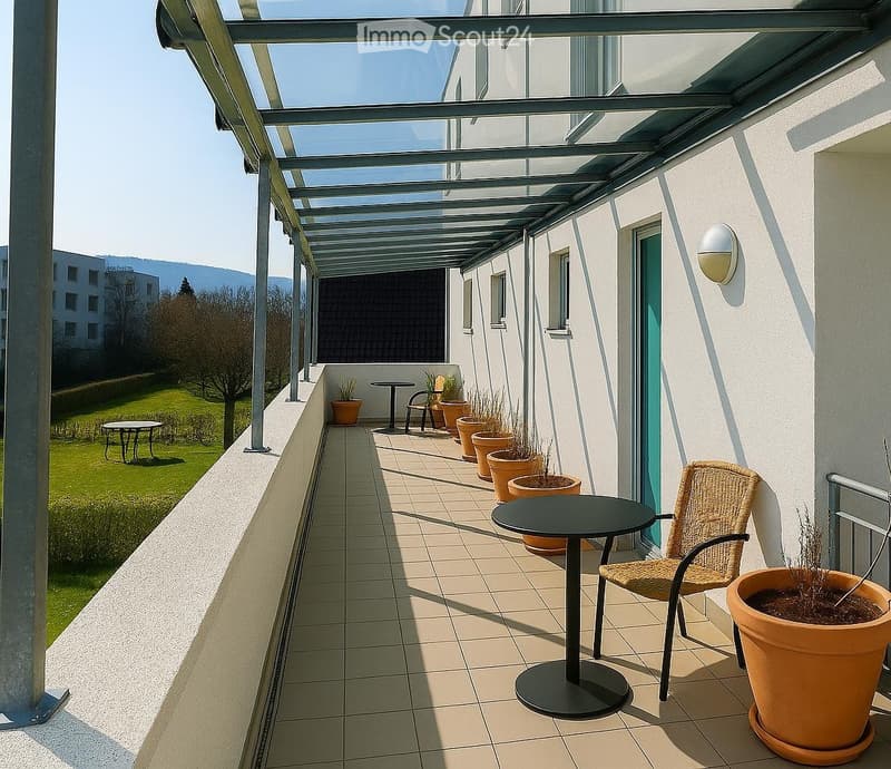 Maisonette in a central village location (5.5) with underground parking space (3)