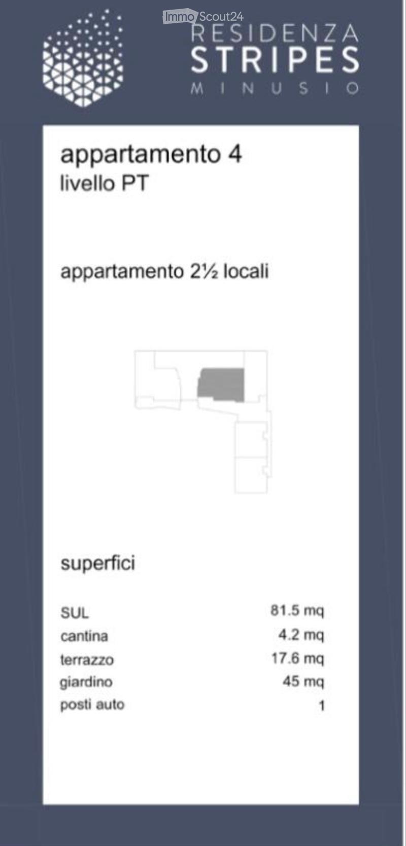 Schönes 2 1/2 Zimmer-Wohnung nahe dem See (Minusio) (2)