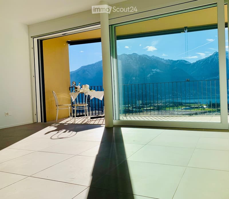 Prächtige Wohnung mit Blick auf den See und die Berge (8)