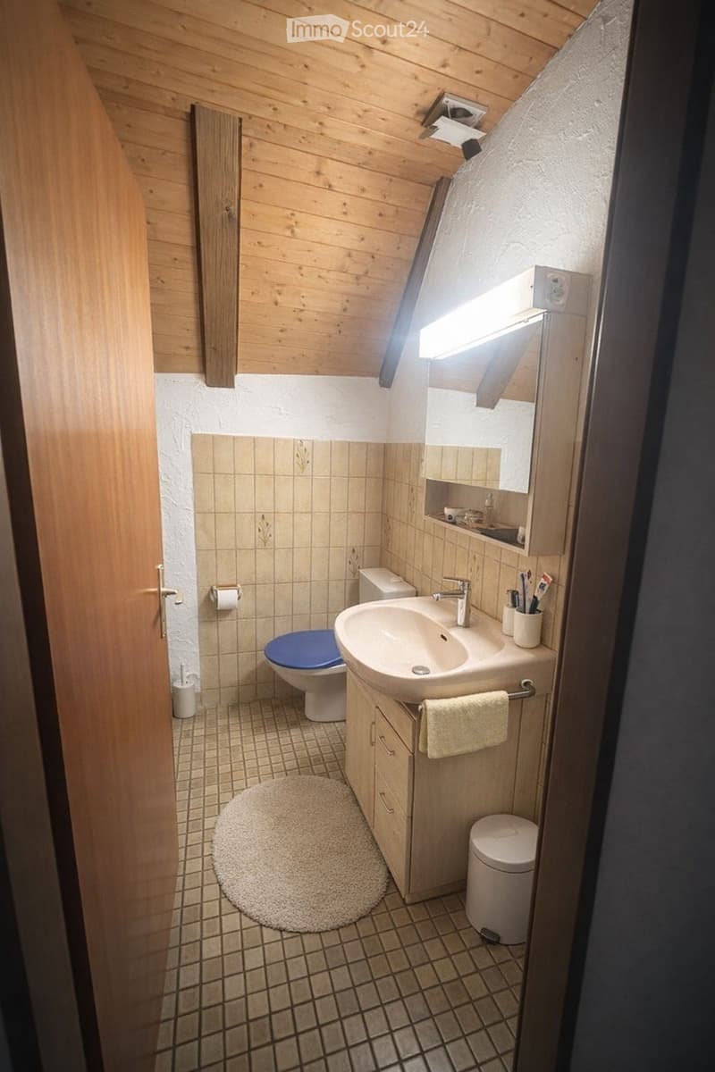 Charmant appartement 2.0 pièces en mansarde dans le centre du village de Frenkendorf (3)