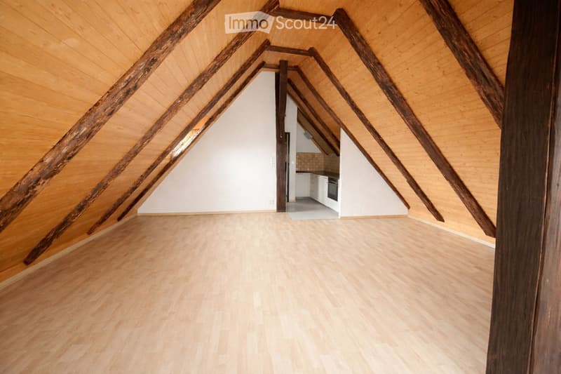 Charmant appartement 2.0 pièces en mansarde dans le centre du village de Frenkendorf (4)