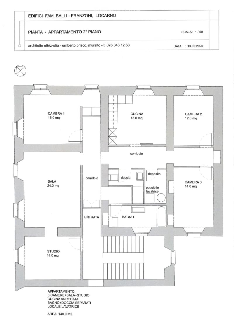 Locarno - spacieux 4.5 pièces appartement en centre-ville (ref. 1422-2) (10)