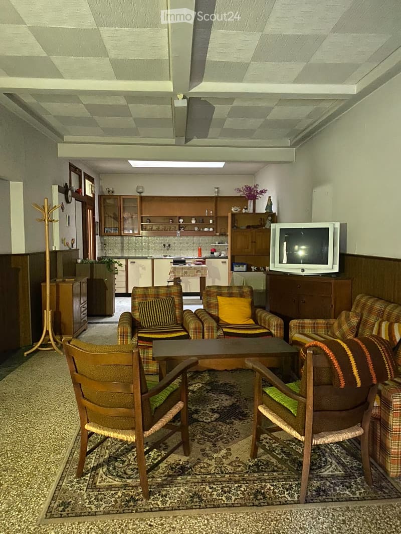 We are selling in Cavergno, Ticino house with attached rustico (2)