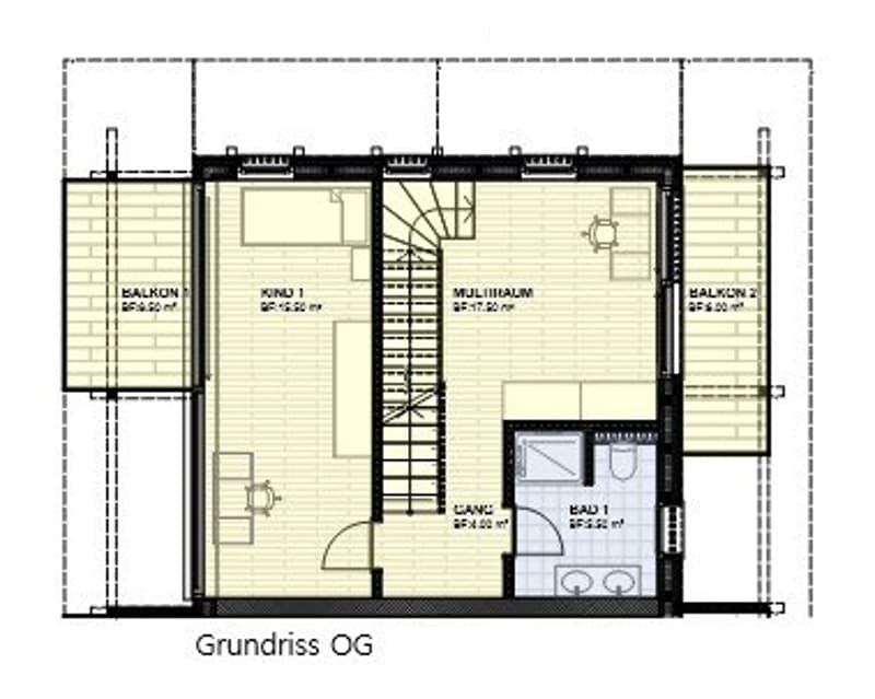 Nouvelle maison mitoyenne unifamiliale avec concept de pièces individuel (4)