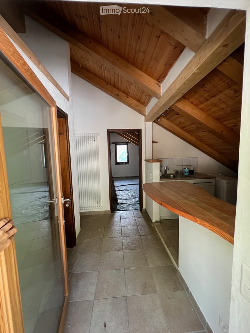 Mansardendachwohnung mit 1,5 Zimmern, ab 1. Juni (4)