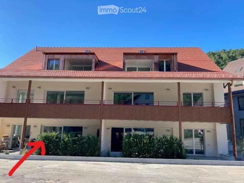 Dream home in the village, 3.5 room apartment on the ground floor (1)
