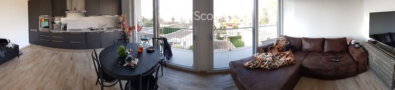 3,5 pièces appartement lumineux avec piscine, 2 salles de bains, 2 places de parking (2)
