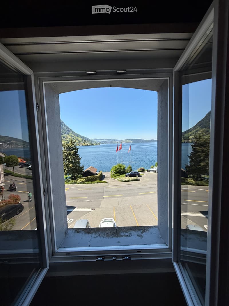 Small 4-room attic apartment with lake view in 6415 Arth (1)