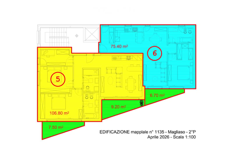 Neue 4.5-Zimmer-Dachgeschosswohnung, zwei Balkone, teilweise Seeblick (1)