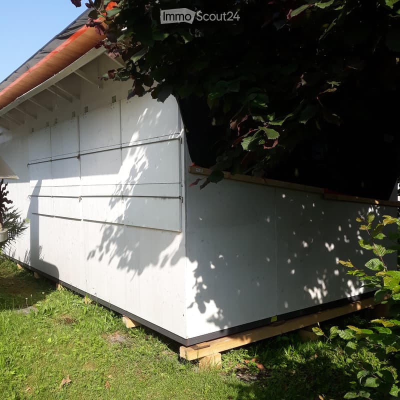 Holzhaus weiss 6 x 3 Meter (5)