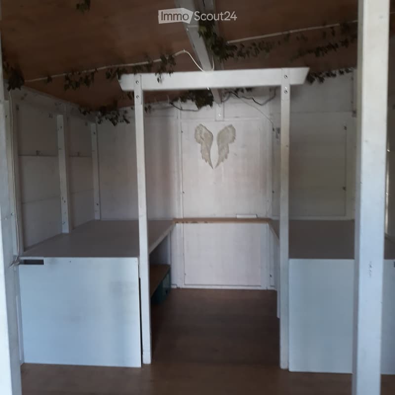Holzhaus weiss 6 x 3 Meter (3)