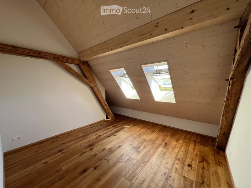 Erstvermietung Dachwohnung im historischen Bauernhaus (4)