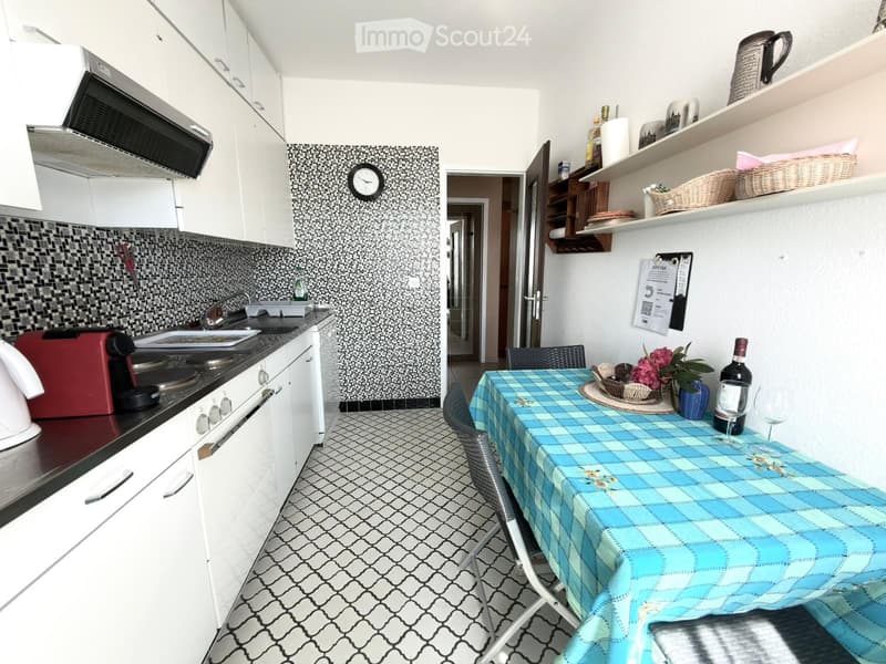 Wohnung mit Möbeln Porza mit Seeblick (4)