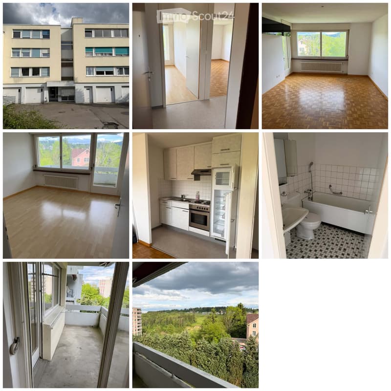 Subtenant wanted for 2-room apartment in Wittenbach SG (2)