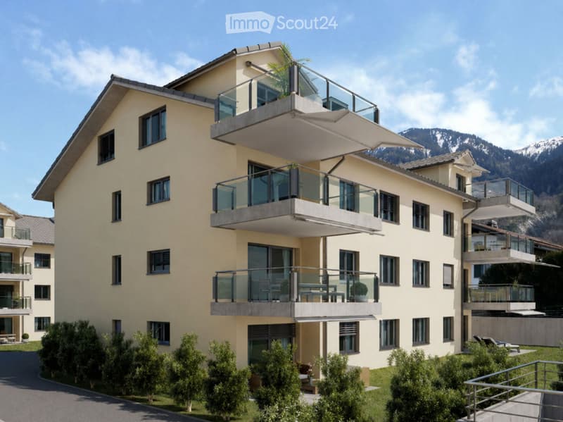 Modern 4.5-room apartment with Minergie standard in Trimmis (2)