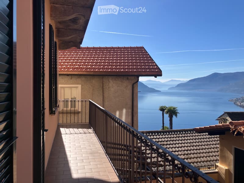 Wohnung mit Seesicht in Ronco s/Ascona (1)