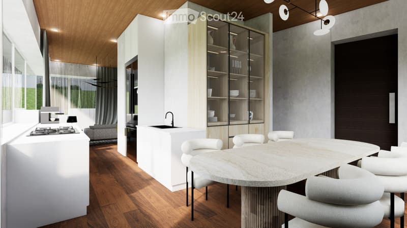 New construction of 3 condominiums at Gwattstutz 32A in Gwatt (3)