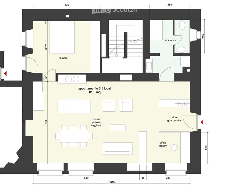 81 m² Wohnung mit Inselküche in Piotta Leventina (2)