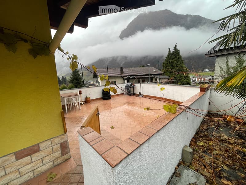 Small independent apartment in Blenio Olivone 650 T. C. (3)