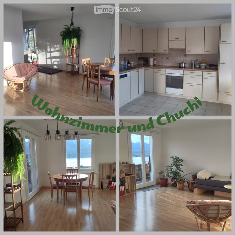Room in a shared apartment with a great view of Lake Thun (3)