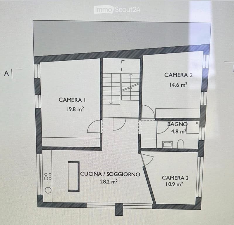 Miete Charme-Wohnung im Zentrum von Mendrisio (5)