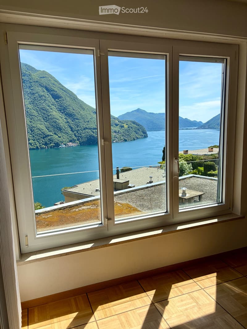 Casa a schiera con vista lago a Castagnola (1)