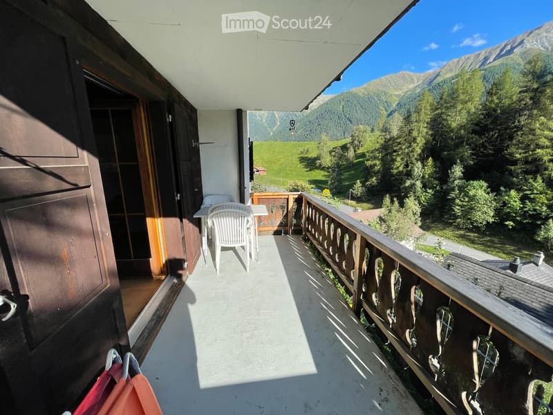 In affitto a Davos-Wiesen appartamento arredato di 2 ½ locali (2)