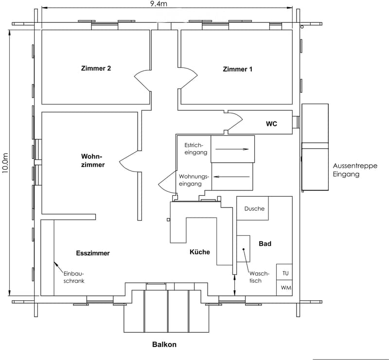 First-time occupancy after renovation: Charming 3.5-room apartment (2)