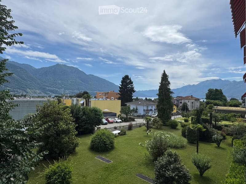 Verkauft wird ein geräumiges und helles Einzimmerapartment mit Seeblick (5)
