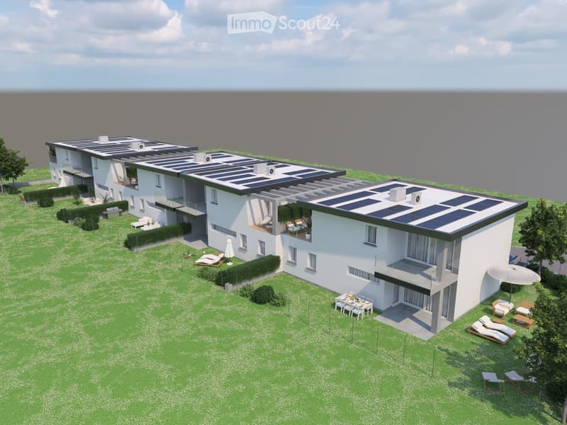 Terreno con licenza approvata - 5 case unifamiliari a Stabio (1)