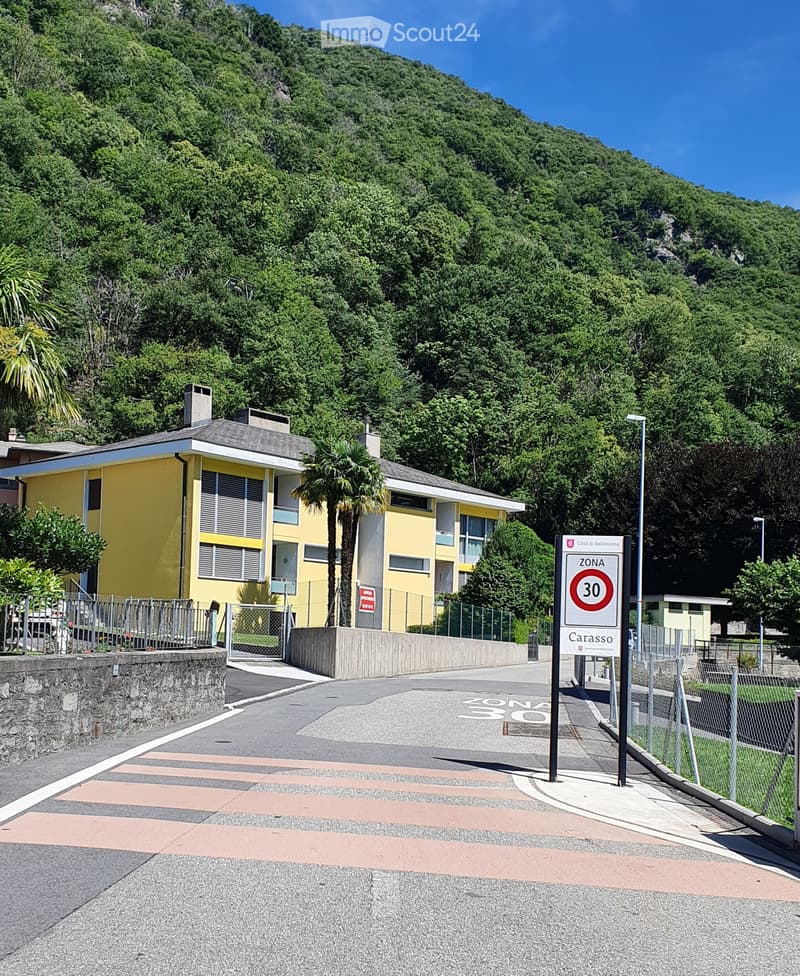 BELLINZONA-CARASSO, 4.5 ROOMS APARTMENT FOR RENT, RENOVATED (1)