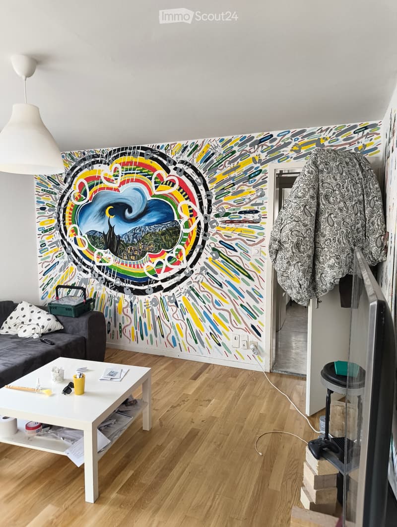 1 stanza, 16m² con 2 finestre e balcone privato, 23m² (4)