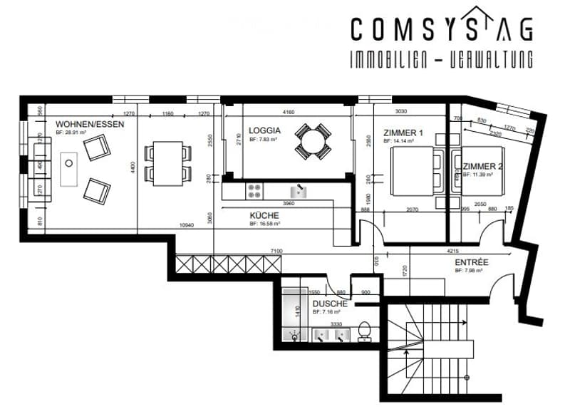 Exclusive 3.5-room apartment with SmartHome and top-notch finish in Uster (13)